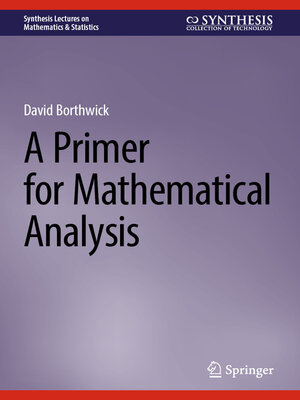 cover image of A Primer for Mathematical Analysis